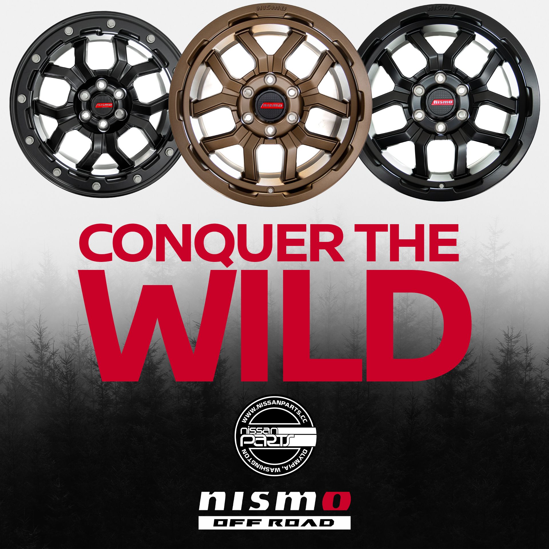 Shop NISMO Off-Road Frontier Wheels | Axis & Beadlock
